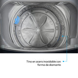 Lavadora Challenger Gris 61x100cm 18 Kilogramos - LAVADORAS Y SECADORAS | Bylmo