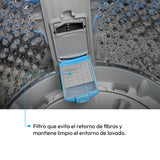 Lavadora Challenger Gris 61x100cm 18 Kilogramos - LAVADORAS Y SECADORAS | Bylmo