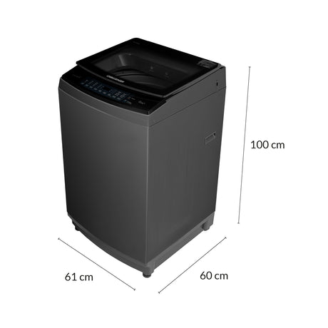 Lavadora Challenger Gris 61x100cm 18 Kilogramos