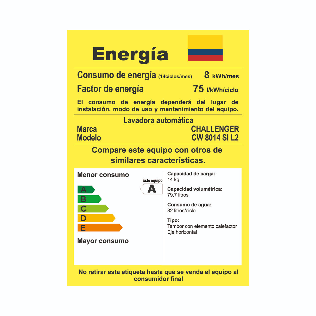 Lavadora Secadora Challenger Inventer Plateado 59.5x85cm 14 Kilogramos - LAVADORAS Y SECADORAS | Bylmo