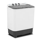 Lavadora Semiautomática Challenger Blanco y Gris 76.1x88.5cm 7 Kilogramos - LAVADORAS Y SECADORAS | Bylmo