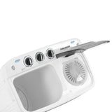 Lavadora Semiautomática Challenger Blanco y Gris 76.1x88.5cm 7 Kilogramos - LAVADORAS Y SECADORAS | Bylmo