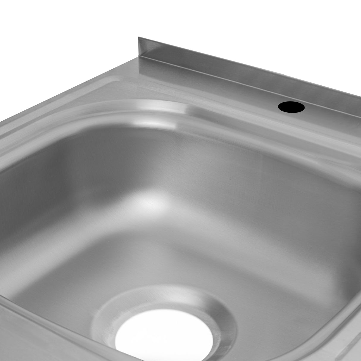 Mesón de Cocina Challenger Gris 120x50cm de Acero Inoxidable con Pozuelo Lado Izquierdo y con Estufa - MESONES DE COCINA | Bylmo