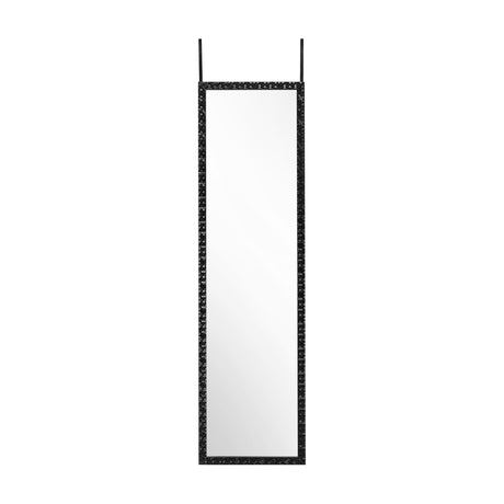 Espejo de Pared Gael Negro 34x124cm Rectangular con Marco en Poliestireno - ESPEJOS DE PARED | Bylmo