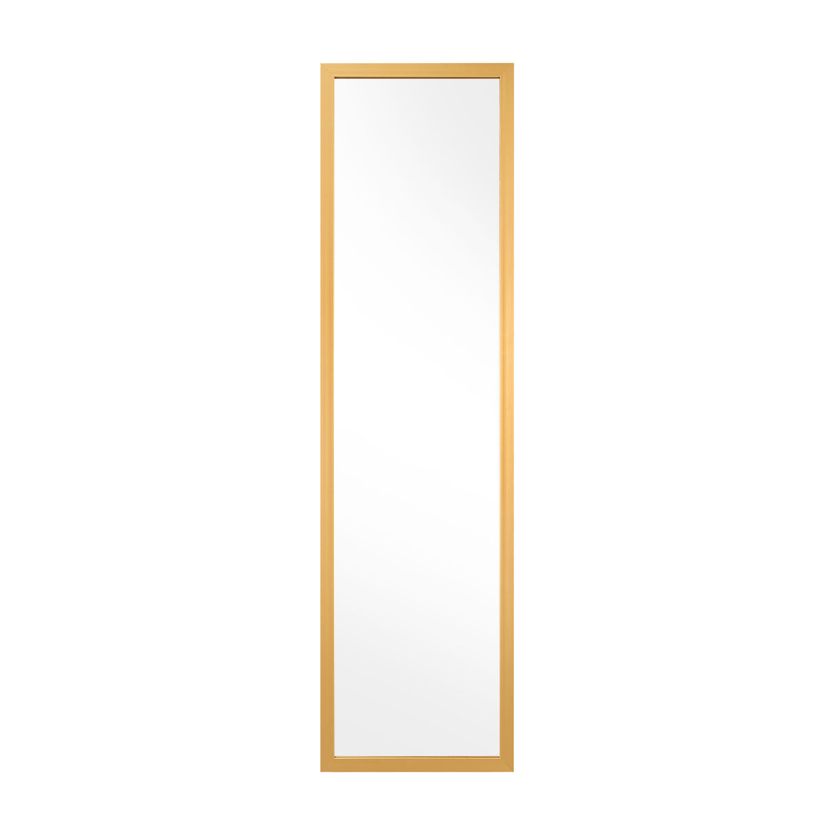 Espejo de Pared Liam Dorado 34x124cm Rectangular con Marco en Poliestireno - ESPEJOS DE PARED | Bylmo