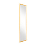 Espejo de Pared Liam Dorado 34x124cm Rectangular con Marco en Poliestireno - ESPEJOS DE PARED | Bylmo