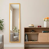 Espejo de Pared Liam Dorado 34x124cm Rectangular con Marco en Poliestireno - ESPEJOS DE PARED | Bylmo