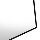 Espejo de Piso Victoria Negro 50x150cm Rectangular con Marco Metálico - ESPEJOS DE PISO | Bylmo
