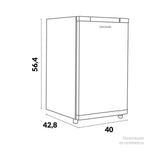 Mini Bar Challenger Negro 40x56.4cm Frost de 35 Litros con Iluminación Interna - MINIBAR | Bylmo