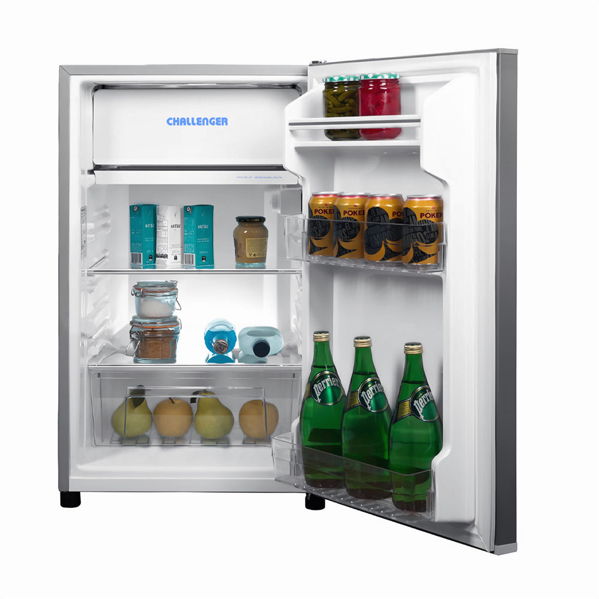 Mini Bar Challenger Negro 48.5x85.1cm Frost de 107 Litros y con Congelador - MINIBAR | Bylmo