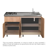 Mueble Inferior de Cocina Challenger Acandi 149.2x85cm sin Meson y sin Estufa