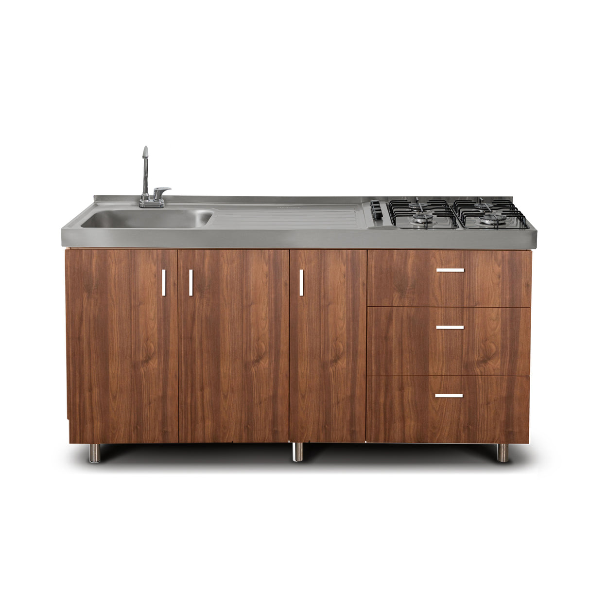 Mueble Inferior de Cocina Challenger Nola 179.2x85cm sin Meson y sin Estufa - MUEBLES INFERIORES DE COCINA | Bylmo