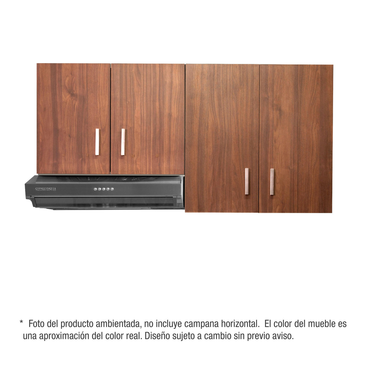 Mueble Superior de Cocina Challenger Nola 120x60cm con Espacio para Extractor - MUEBLES SUPERIORES DE COCINA | Bylmo