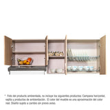 Mueble Superior de Cocina Challenger Acandi 150x60cm con Espacio para Extractor