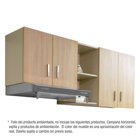 Mueble Superior de Cocina Challenger Acandi 150x60cm con Espacio para Extractor - MUEBLES SUPERIORES DE COCINA | Bylmo