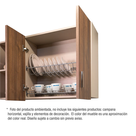 Mueble Superior de Cocina Challenger Nola 180x60cm con Espacio para Extractor