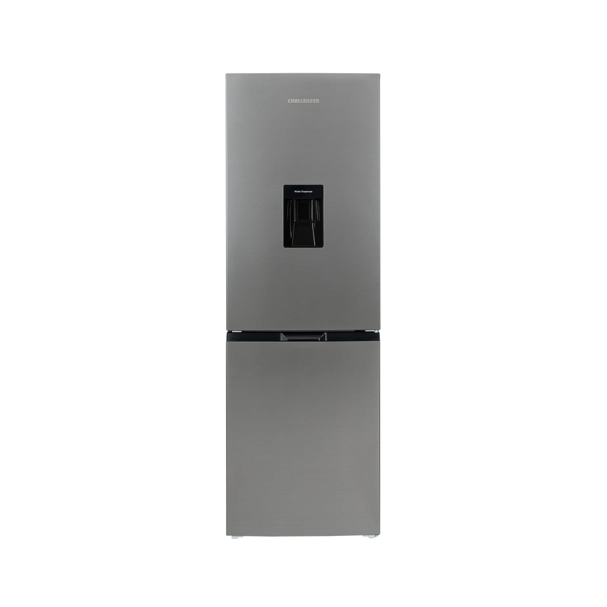 Nevera Challenger Bottom Freezer Gris 60x185cm No Frost de 325 Litros y con Congelador - NEVERAS | Bylmo