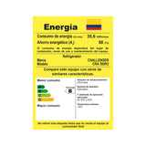 Nevera Challenger E - Cool Gris Oscuro 68x172cm No Frost de 379 Litros con Dispensador de Agua y con Congelador - NEVERAS | Bylmo
