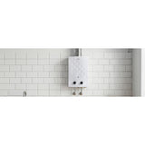 Calentador de Agua Haceb Blanco 15x14.9cm Tiro Natural 5 Litros de Gas Natural - CALENTADORES DE AGUA | Bylmo