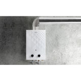Calentador de Agua Haceb Blanco 15x14.9cm Tiro Natural 5 Litros de Gas Natural - CALENTADORES DE AGUA | Bylmo