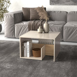 Mesa Auxiliar Adel Capri y Fresno Europeo 39.8x63.4cm Rectangular con Dos Compartimientos - MESAS AUXILIARES | Bylmo