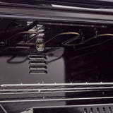 Estufa Haceb Negro 65.5x98.5cm Para Gas Natural con Cuatro Quemadores y con Horno - ESTUFAS | Bylmo