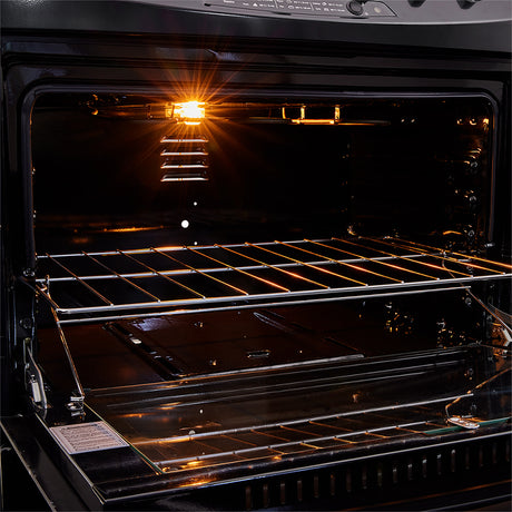 Estufa Haceb Negro 65.5x98.5cm Para Gas Propano con Cuatro Quemadores y con Horno - ESTUFAS | Bylmo