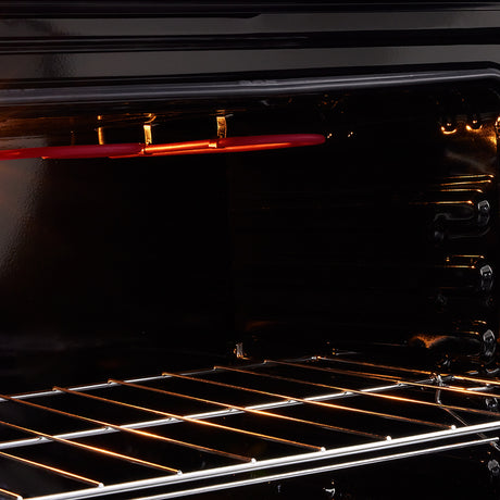 Estufa Haceb Negro 65.5x98.5cm Para Gas Propano con Cuatro Quemadores y con Horno - ESTUFAS | Bylmo