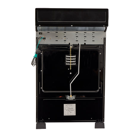 Estufa Haceb Negro 65.5x98.5cm Para Gas Propano con Cuatro Quemadores y con Horno - ESTUFAS | Bylmo