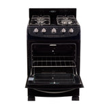 Estufa Haceb Azul 65.5x98.5cm Para Gas Natural con Cuatro Quemadores y con Horno - ESTUFAS | Bylmo