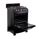 Estufa Haceb Azul 65.5x98.5cm Para Gas Natural con Cuatro Quemadores y con Horno - ESTUFAS | Bylmo
