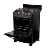 Estufa Haceb Azul 65.5x98.5cm Para Gas Natural con Cuatro Quemadores y con Horno - ESTUFAS | Bylmo