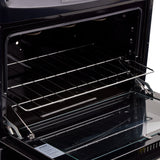 Estufa Haceb Negro 81x98.5cm Para Gas Natural con Seis Quemadores y con Horno - ESTUFAS | Bylmo