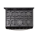 Estufa Haceb Negro 81x98.5cm Para Gas Natural con Seis Quemadores y con Horno - ESTUFAS | Bylmo