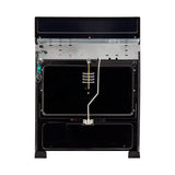Estufa Haceb Negro 81x98.5cm Para Gas Natural con Seis Quemadores y con Horno - ESTUFAS | Bylmo