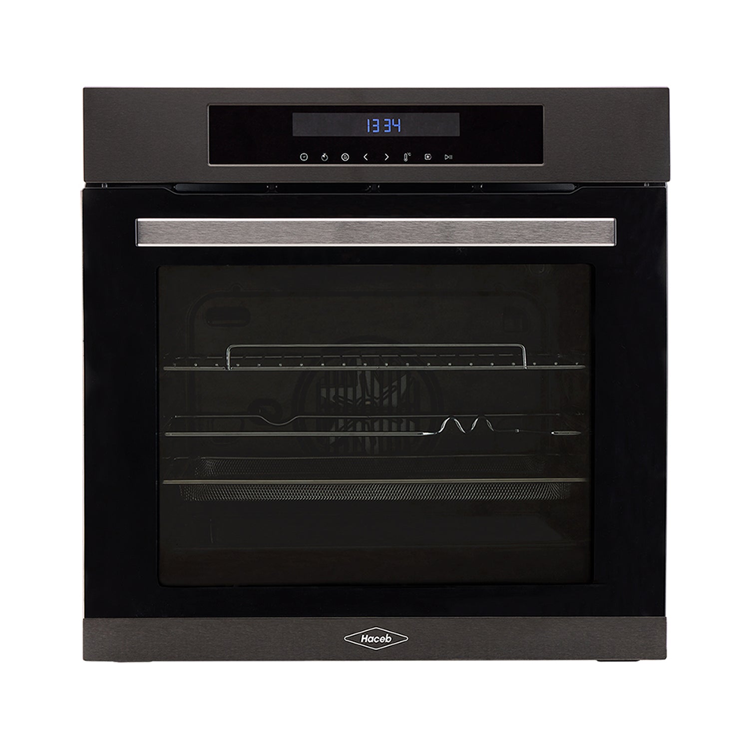 Horno de Empotrar Haceb Inox 67x66cm 220 Voltios Con Temporizador y con Pantalla Digital - HORNOS DE EMPORTRAR | Bylmo
