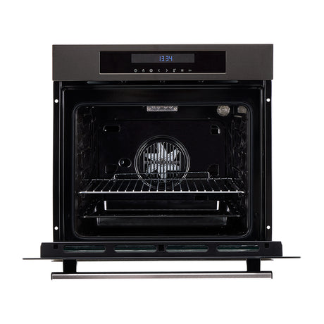 Horno de Empotrar Haceb Inox 67x66cm 220 Voltios Con Temporizador y con Pantalla Digital - HORNOS DE EMPORTRAR | Bylmo