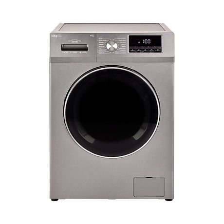 Lavadora secadora Haceb Gris 65x105cm de 12 Kilogramos con Pantalla Digital y 16 Funciones - LAVADORAS Y SECADORAS | Bylmo