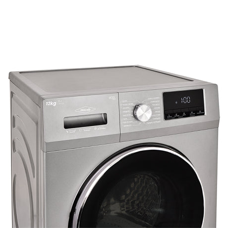 Lavadora secadora Haceb Gris 65x105cm de 12 Kilogramos con Pantalla Digital y 16 Funciones - LAVADORAS Y SECADORAS | Bylmo