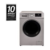 Lavadora secadora Haceb Gris 65x105cm de 12 Kilogramos con Pantalla Digital y 16 Funciones - LAVADORAS Y SECADORAS | Bylmo