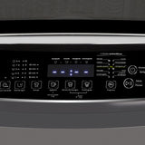Lavadora Haceb Gris 75.5x112.5cm de 22 Kilogramos con Pantalla Digital y 10 Funciones - LAVADORAS Y SECADORAS | Bylmo