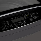 Lavadora Haceb Gris 75.5x112.5cm de 22 Kilogramos con Pantalla Digital y 10 Funciones - LAVADORAS Y SECADORAS | Bylmo