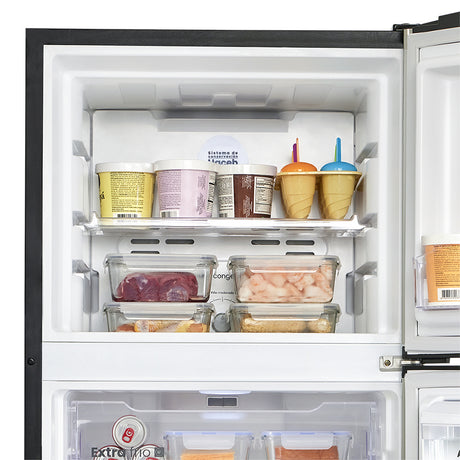 Nevera Haceb Inverter Negro Esmeralda 65x163cm No Frost de 254 Litros con Dispensador de Agua y con Pantalla Digital - NEVERAS | Bylmo