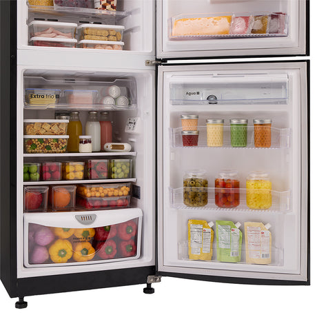 Nevera Haceb Inverter Negro Cósmico 65x150.5cm No Frost de 226 Litros con Dispensador de Agua y con Pantalla Digital - NEVERAS | Bylmo