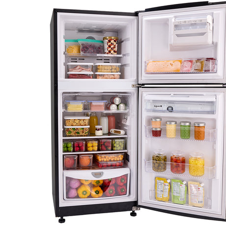 Nevera Haceb Inverter Negro Cósmico 65x150.5cm No Frost de 226 Litros con Dispensador de Agua y con Pantalla Digital - NEVERAS | Bylmo