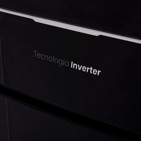 Nevera Haceb Inverter Negro Cósmico 65x179.5cm No Frost de 294 Litros con Dispensador de Agua y con Pantalla Digital - NEVERAS | Bylmo