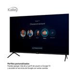 Televisor Kalley Google TV Negro 71.6x47.4cm Smart de 32" Pulgadas QLED Full HD 1080P con Wifi y Bluetooth Integrado - TELEVISORES | Bylmo