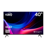 Televisor Kalley Google TV Negro 89.2x55.9cm Smart de 40" Pulgadas QLED Full HD 1080P con Wifi y Bluetooth Integrado - TELEVISORES | Bylmo