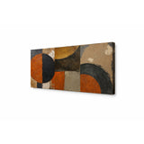 Cuadro decorativo Geometrico Terracota Rústico 55x118cm de Bastidor - CUADROS | Bylmo
