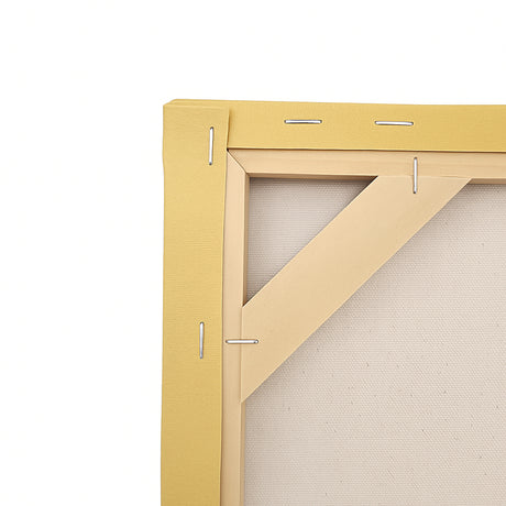 Cuadro decorativo Moderno Vintage Ocre y Carbón 60x93cm de Bastidor - CUADROS | Bylmo